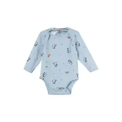 SANTANA - Body Bebé Manga Larga Niña Morado Fuerte