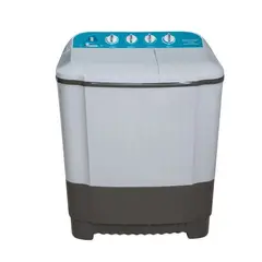 INDUHAM - LAVADORA SEMIAUTOMÁTICA DOBLE TINA 7 KGS MARCA HAM70-2208SA COLOR BLANCO 110V