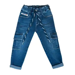 GENERICO - Jogger Cargo Con Pretina Ajustable Y Bolsillos Laterales