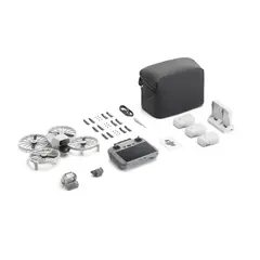 DJI - Dron Flip 4k 60 Fps Rc2 Pantalla Combo 3 Baterias