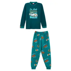 SANTANA - Pijama Niño Matías Verde