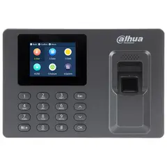 DAHUA - TERMINAL DE TIEMPO Y ASISTENCIA VERIFICACION POR HUELLA Y CONTRASEÑA