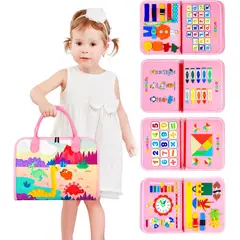 KOBALT - Libro sensorial Montessori para Rosa