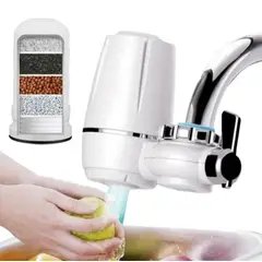 ZHOPI CO - Filtro Para Llave Grifo Purificador de Agua Adaptable 7 Niveles
