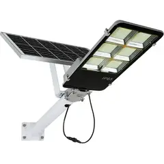 GENERICO - Reflector Solar Led 100w Alumbrado Publico +control + Soporte