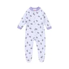 SANTANA - Pijama Enteriza Bebé Morado