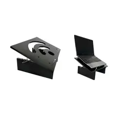 GENERICO - Base Elevador En Madera elegante Soporte Portátil Laptop