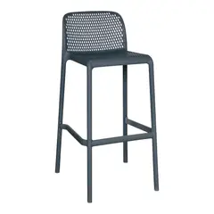 GENERICO - Silla Lecco Para Barra Color Gris_.