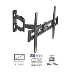KALLEY - Soporte Flexible de TV K-BF3770 37 Pulgadas - 70 Pulgadas