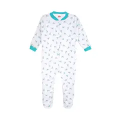 SANTANA - Pijama Enteriza Niña Verde Mar
