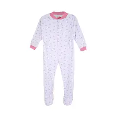SANTANA - Pijama Enteriza Niña Palo Rosa