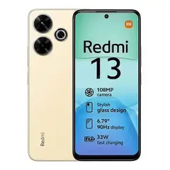 XIAOMI - Celular Redmi 13 256GB 8GB RAM Dorado