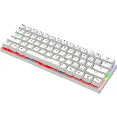 T-DAGGER - Teclado Arena Blanco