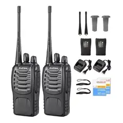 BAOFENG - Radio Walkie Talkie Bf-888s Uhf X2 Batería 1500mah