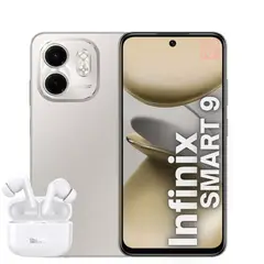 INFINIX - Celular Smart 9 128GB/3GB RAM - Titanium