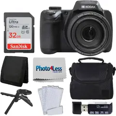 KODAK - Cámara PIXPRO AZ528 + 32GB, estuche y accesorios