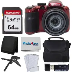 KODAK - Cámara PIXPRO AZ425 + Tarjeta 64GB + Accesorios