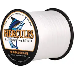 HERCULES - Línea de pesca trenzada 10-300LB, 8 trenzas, 1000M
