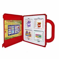 JUGANDO Y EDUCANDO - Juego Didáctico Pegatable Animales De Granja Para Niños
