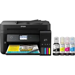 EPSON - Impresora EcoTank ET-4750: multifuncional, Wi-Fi, fax