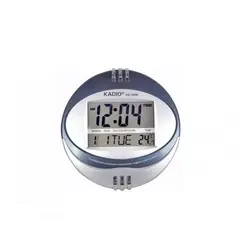 LAZER - Reloj De Pared Digital Indica Hora Fecha Alarma Termometro