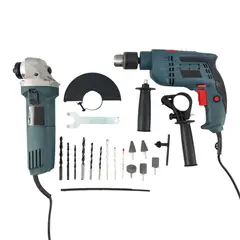 TALAMO HOGAR - Combo Taladro Percutor Y Pulidora 800W
