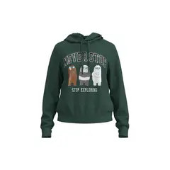 KOAJ - Buzo unicolor con diseÃ±o de Osos Escandalosos y capota MUJER