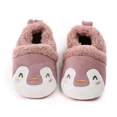 GENERICO - Babuchas Pantuflas De Bebe Pinguino Niña
