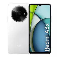XIAOMI - Celular Redmi A3X 128GB 4GB RAM Ampliable a 8GB Blanco