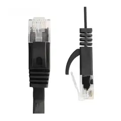 GENERICO - Cable Ethernet Cat6 Plano 0. 5m 1000 Mbps