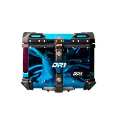 DR1 - MALETERO CUADRADO ALU PRO ACERO 45 LT AZUL