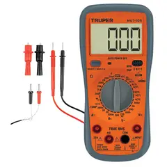 TRUPER - MULTIMETRO DIGITAL VOLTAJE EN AC 200V