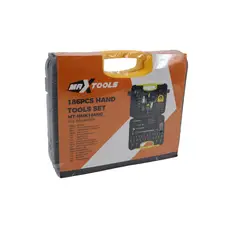 MAXTOOLS - Set Herramientas Manuales 186 Pzs Mt-hmk186ng Destornillador