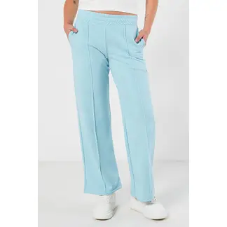 KOAJ - Pantalón jogger para mujer unicolor bota recta con vena Mujer