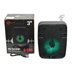 FLY - Parlante Cabina 3 Sound S-550 Bluetooth Aux Usb Tf Fm