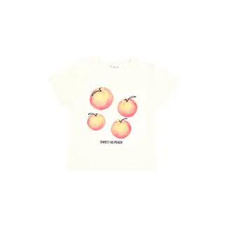 TENNIS - Camiseta crudo con estampado frontal para mujer