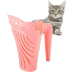 CATLIKE - Pala Recogedora Scoop Para Perro O Gato Rosa