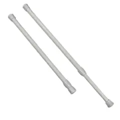 GENERICO - Barra Para Cortina Tubo Ajustable soporte cortina