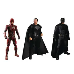 DC COMICS - Batman Superman The Flash Figuras Justice League Mezco One 12