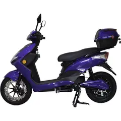 GENERICO - BICICLETA ELÉCTRICA EW350 AZUL + OBSEQUIOS