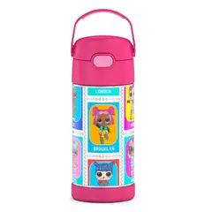 THERMOS - Termo Pitillo Infantil Acero Inoxidable LOL 12 Onz
