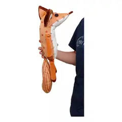 GENERICO - Peluche zorro con estrellitas 56 cm