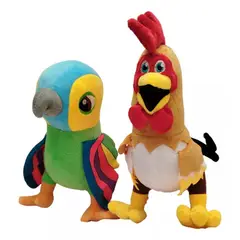 GENERICO - Peluche Gallo Y Lorito hermosos peluches