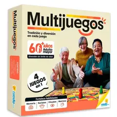 GENERICO - Multijuegos 60+ Juego De Mesa Ronda