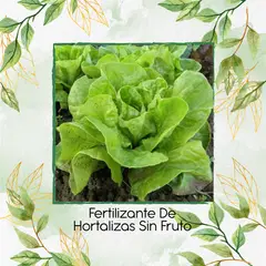 GENERICO - Fertilizante De Hortalizas sin Fruto X 120 Ml