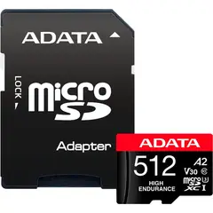 ADATA - Memoria MicroSD High Endurance 512 GB