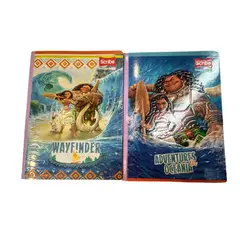 SCRIBE - Pack X2 Cuaderno Cosido Rayas Moana 100h