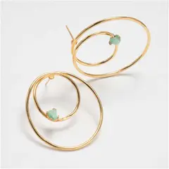 ENIGMA - Aretes Topo Verde Profundo_.