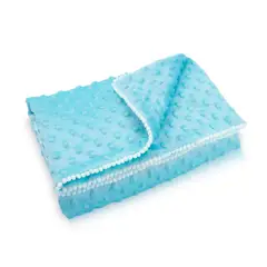 MOIS BABY - Cobija o Manta para Bebé en tela Burbuja Color Turquesa