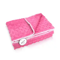 MOIS BABY - Cobija o Manta para Bebé en tela Burbuja Color Fucsia